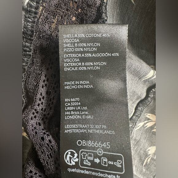 NWT Anthropologie V-Neck Ruffled Popover Blouse size Large Grey - Picture 6 of 8